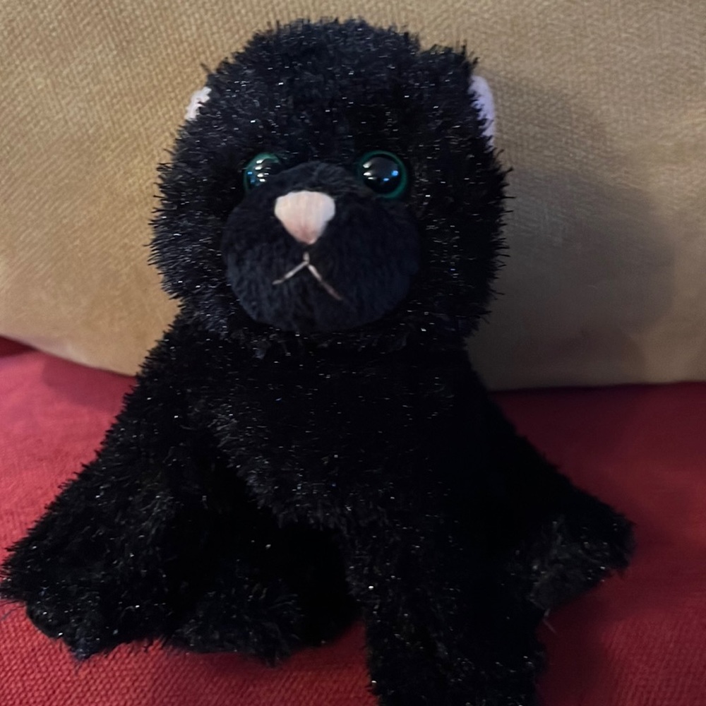 Webkinz Black cat.  In excellent condition!